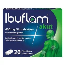 IBUFLAM akut 400 mg filmovertrukne tabletter, 20 stk