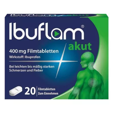 IBUFLAM akut 400 mg filmovertrukne tabletter, 20 stk