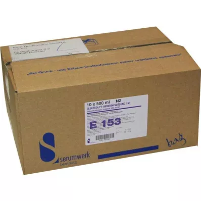 ELEKTROLYT Inf.-Lsg. 153 PP-Btl, 10X500 ml ELEKTROLYT Inf.-Lsg. 153 PP-Btl, 10X500 ml