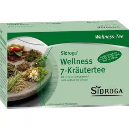 SIDROGA Wellness 7-urtete-filterpose, 20X2,0 g