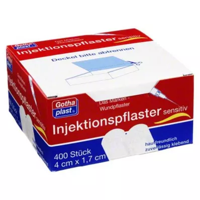 GOTHAPLAST Injektionsgips følsom 1,7x4 cm, 400 stk GOTHAPLAST Injektionsgips følsom 1,7x4 cm, 400 stk