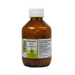 BIOCHEMIE 3 Ferrum phosphoricum D 6 Tabletter, 1000 Kapsler