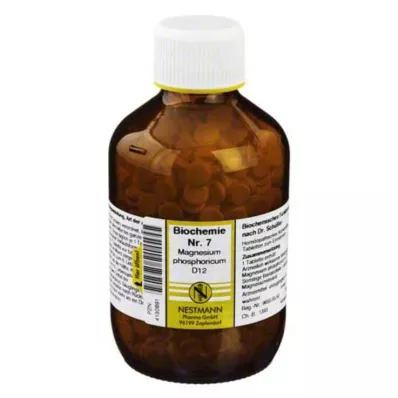 BIOCHEMIE 7 Magnesium phosphoricum D 12 tabletter, 1000 kapsler
