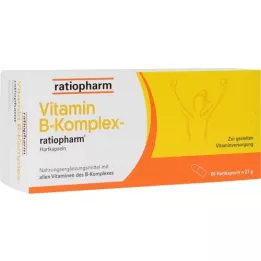 VITAMIN B-KOMPLEX-ratiopharm kapsler, 60 stk