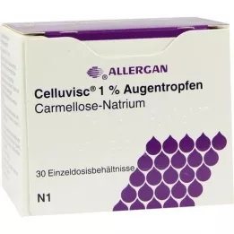 CELLUVISC 1% øjendråber, 30X0,4 ml