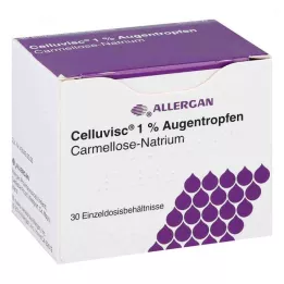 CELLUVISC 1% øjendråber, 30X0,4 ml