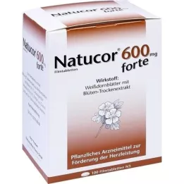 NATUCOR 600 mg forte filmovertrukne tabletter, 100 stk
