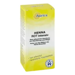 HENNA intenst rødt pulver, 100 g