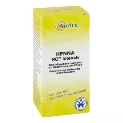 HENNA intenst rødt pulver, 100 g