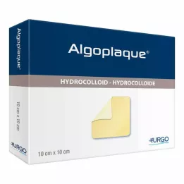 ALGOPLAQUE 10x10 cm fleksibel hydrokolloid bandage, 10 stk