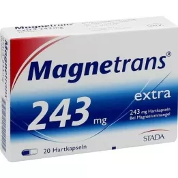 MAGNETRANS ekstra 243 mg hårde kapsler, 20 stk