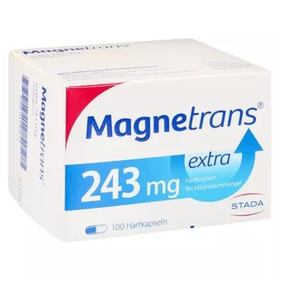 MAGNETRANS ekstra 243 mg hårde kapsler, 100 stk