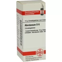 ABROTANUM D 6 kugler, 10 g