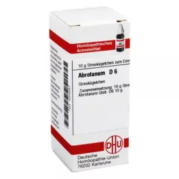ABROTANUM D 6 kugler, 10 g