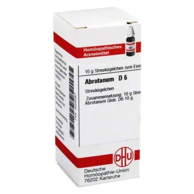 ABROTANUM D 6 kugler, 10 g