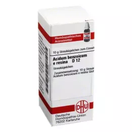 ACIDUM BENZOICUM E Resina D 12 kugler, 10 g