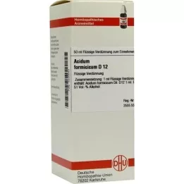 ACIDUM FORMICICUM D 12 fortynding, 50 ml