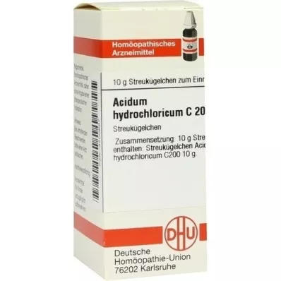 ACIDUM HYDROCHLORICUM C 200 kugler, 10 g
