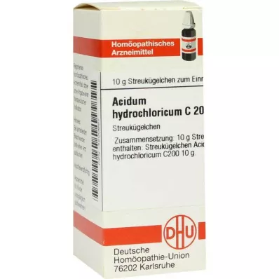 DHU Acidum hydrochloricum C 200, 10 g