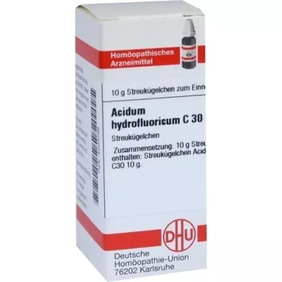 ACIDUM HYDROFLUORICUM C 30 kugler, 10 g
