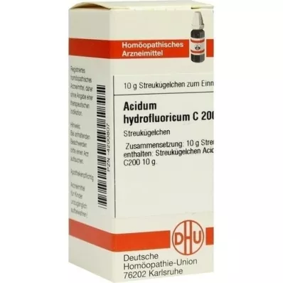 ACIDUM HYDROFLUORICUM C 200 kugler, 10 g