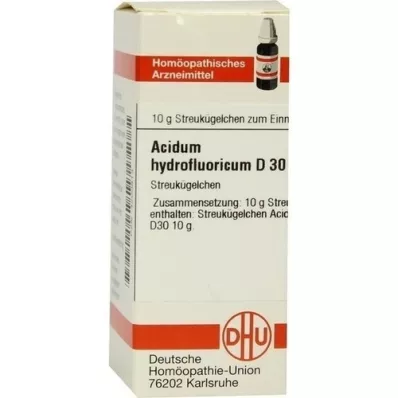 ACIDUM HYDROFLUORICUM D 30 kugler, 10 g