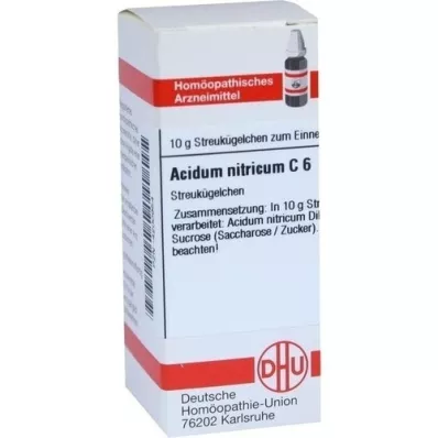 ACIDUM NITRICUM C 6 kugler, 10 g