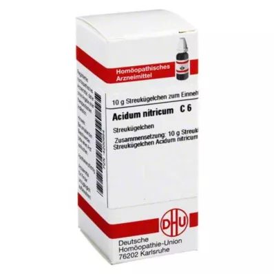 ACIDUM NITRICUM C 6 kugler, 10 g