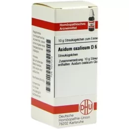 ACIDUM OXALICUM D 6 kugler, 10 g