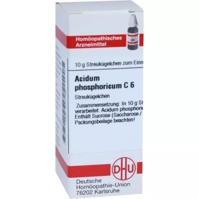 ACIDUM PHOSPHORICUM C 6 kugler, 10 g