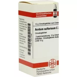 ACIDUM SULFURICUM C 200 kugler, 10 g