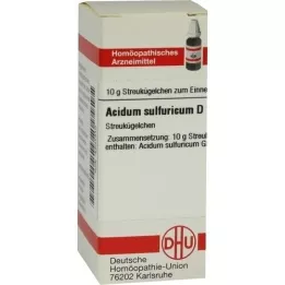 ACIDUM SULFURICUM D 12 kugler, 10 g