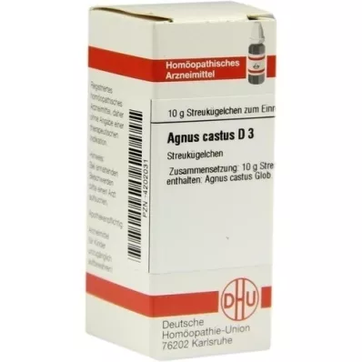 AGNUS CASTUS D 3 kugler, 10 g
