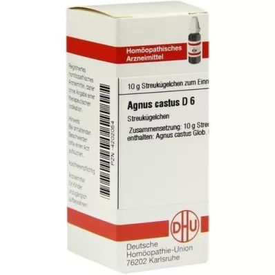 AGNUS CASTUS D 6 kugler, 10 g