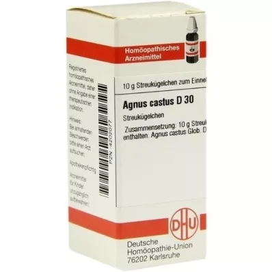 AGNUS CASTUS D 30 kugler, 10 g
