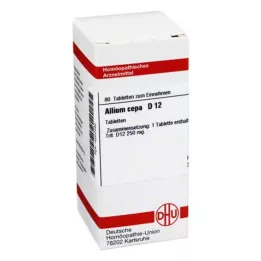 ALLIUM CEPA D 12 tabletter, 80 kapsler