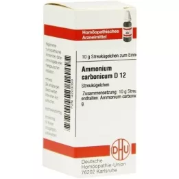 AMMONIUM CARBONICUM D 12 kugler, 10 g