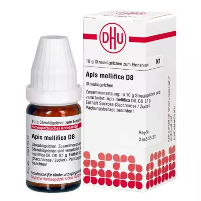 Apis Mellifica D8 kugler (10 g)