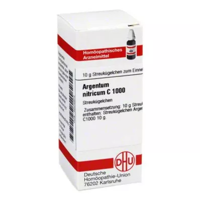 DHU Argentum nitricum C 1000 kugler, 10 g