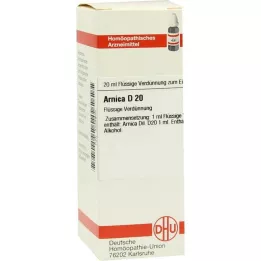ARNICA D 20 fortynding, 20 ml