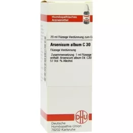 ARSENICUM ALBUM C 30 fortynding, 20 ml