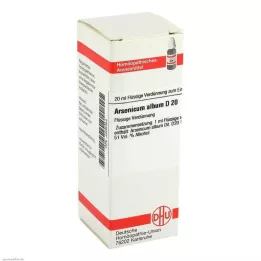 ARSENICUM ALBUM D 20 fortynding, 20 ml