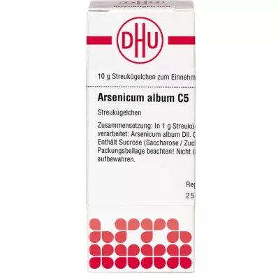 ARSENICUM ALBUM C 5 kugler, 10 g