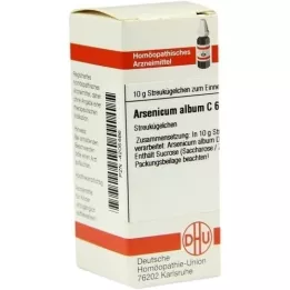 ARSENICUM ALBUM C 6 kugler, 10 g