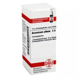 ARSENICUM ALBUM C 6 kugler, 10 g