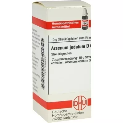 ARSENUM JODATUM D 6 kugler, 10 g