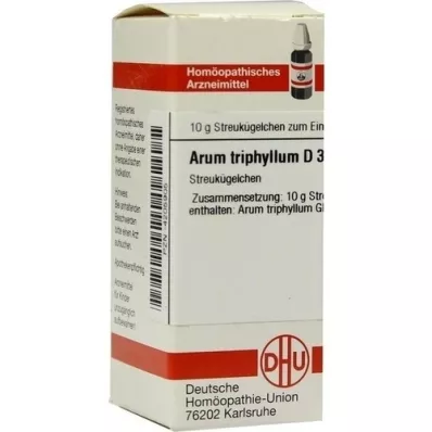 ARUM TRIPHYLLUM D 3 kugler, 10 g