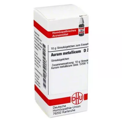 AURUM METALLICUM D 200 kugler, 10 g