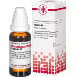 BAPTISIA D 6 fortynding, 20 ml