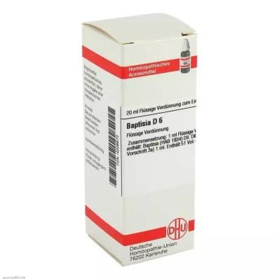 BAPTISIA D 6 fortynding, 20 ml